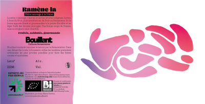 Ramène-là – bière sauvage à la fraise 6,6°