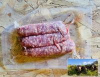 Grosses saucisses nature - porc plein air