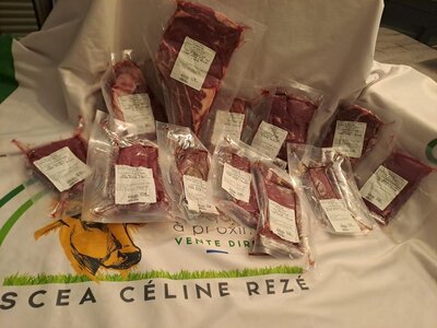 Colis traditionnel avec côte