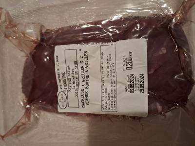 Macreuse à griller