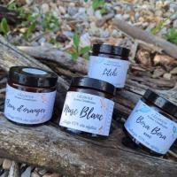 Bougie naturelle parfumée - détente au spa