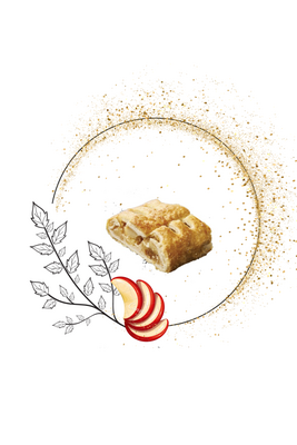 Apfelstrudel ou strudel aux pommes 2 pers