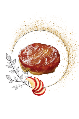 Tarte tatin 2 pers