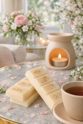 Tablette fondant parfumé cerise patchouli