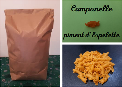 Campanelle au piment d'espelette 3 kg