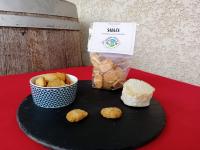 Gâteaux apéritifs au fromage de vache