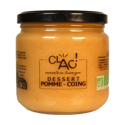 Dessert pomme coing