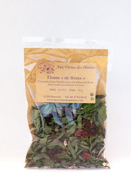 Tisane 'de roses'