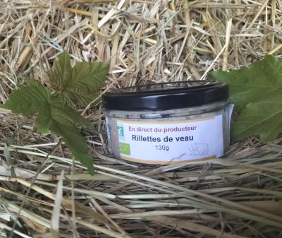 5 rillettes de veau biologique