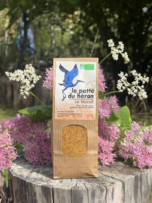 Fleur de sel aromatisée noroit 150g