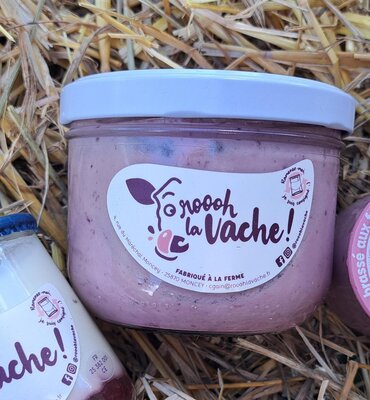 Yaourt brassé myrtille 400g - pot consigné