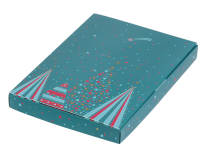 Calendrier de l'avent 'noël bleu'