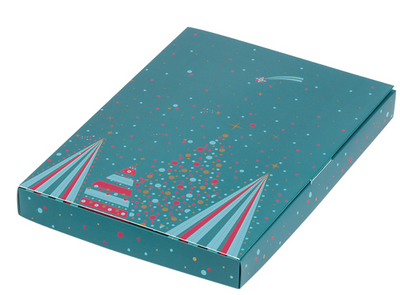 Calendrier de l'avent 'noël bleu'