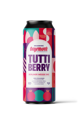 Bière tutti berry cassis groseille 4,5° date