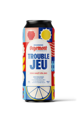 Bière trouble jeu hazy ipa 4° date  mais 2026