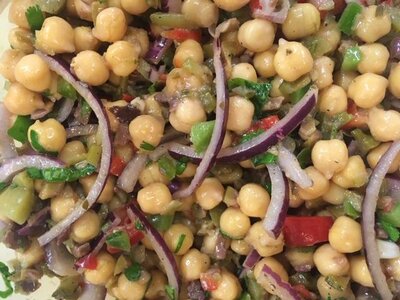 Salade pois chiche