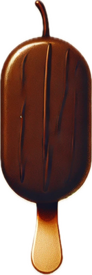 Lot de 6 esquimauve coque chocolat noir