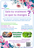 Venez vivre l'expérience aquaponie