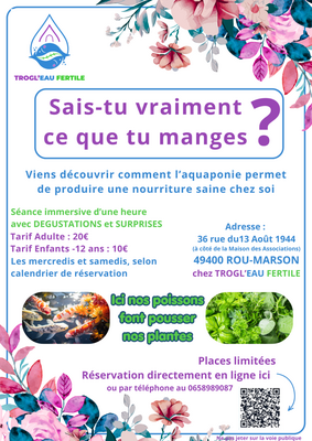 Venez vivre l'expérience aquaponie