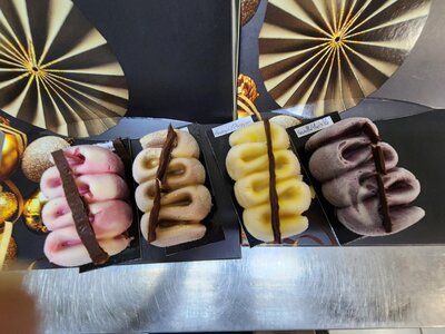 Marbrés glacés x4