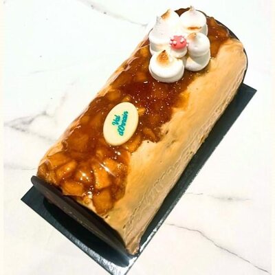 Bûche glacée : la tatin