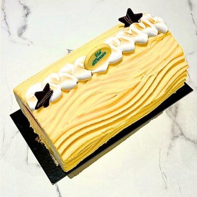 Bûche glacée : la rayonnante