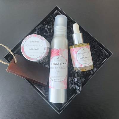 Coffret cadeau 'rose'