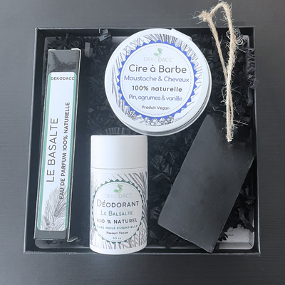 Coffret cadeau 'basalte'