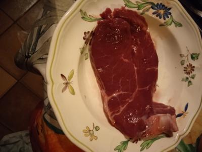 Faux-filet bison en tranche (de 180 à 220 g)
