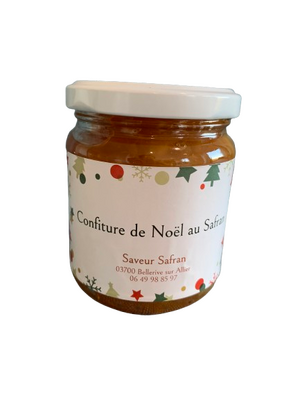 Confiture de noël au safran
