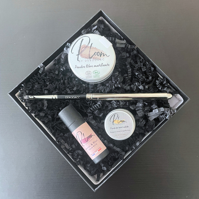 Coffret maquillage rose 100% naturel