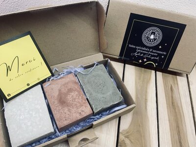 Coffret 3 savons