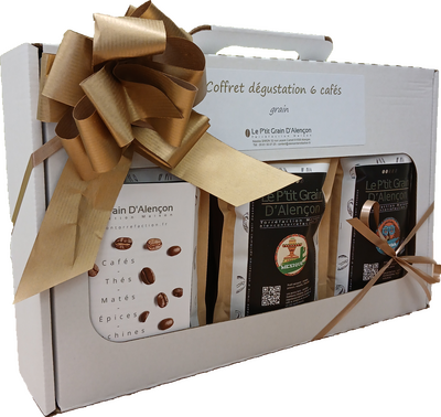 Anti-gaspi coffret dégustation 6 cafés