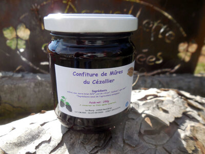 Gelée mûres framboises