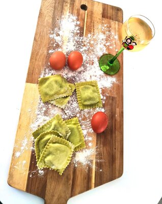 Ravioles à la ricotta et epinards 200gr