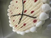 Grand vacherin vanille myrtille 10pers