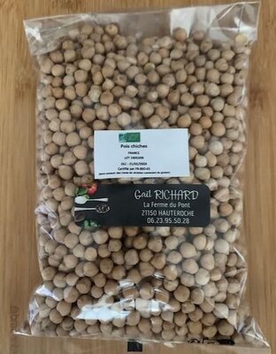 Pois chiches secs - sachet de 500g