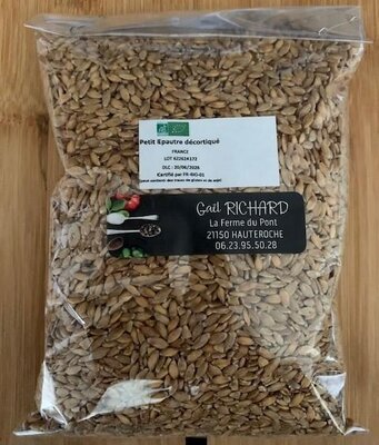Petit épeautre décortiqué - sachet de 500g