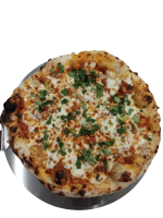 Pizza au poulet curry