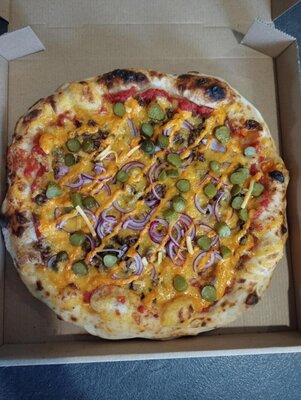 Pizza burger