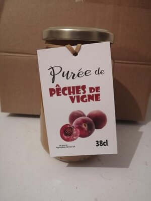 Purée de pêche de vigne