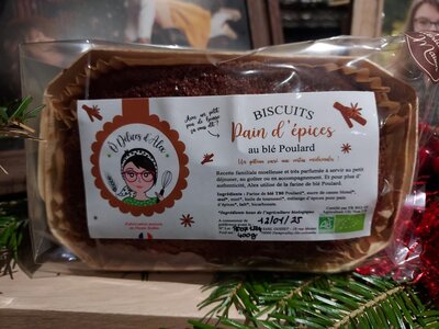 Pain d'épices nature bio (400g)