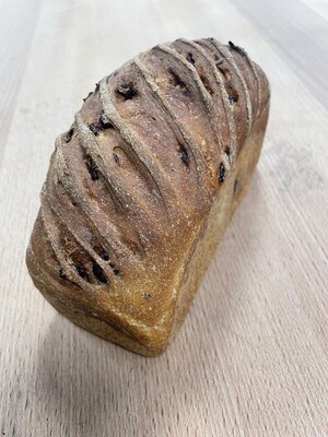 Pain de mie - cranberries