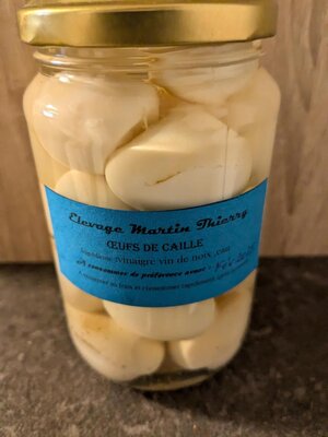 Bocal oeufs vin noix (18 à 20 oeufs)