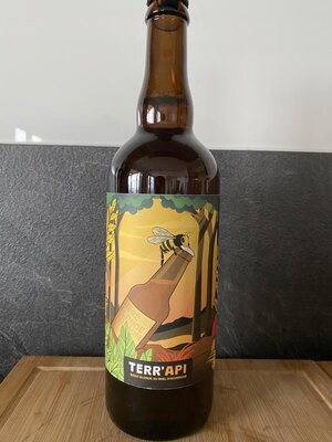 Bière blonde au miel d'auvergne