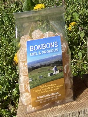 Bonbons au miel et à la propolis