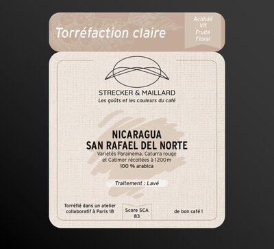 Café moulu - nicaragua srn- torref. claire