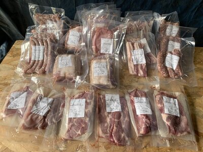 Colis classique 10kg - porc plein air