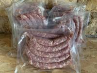Colis saucisse 10kg - porc plein air