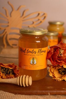 Miel pressé 500g toutes fleurs